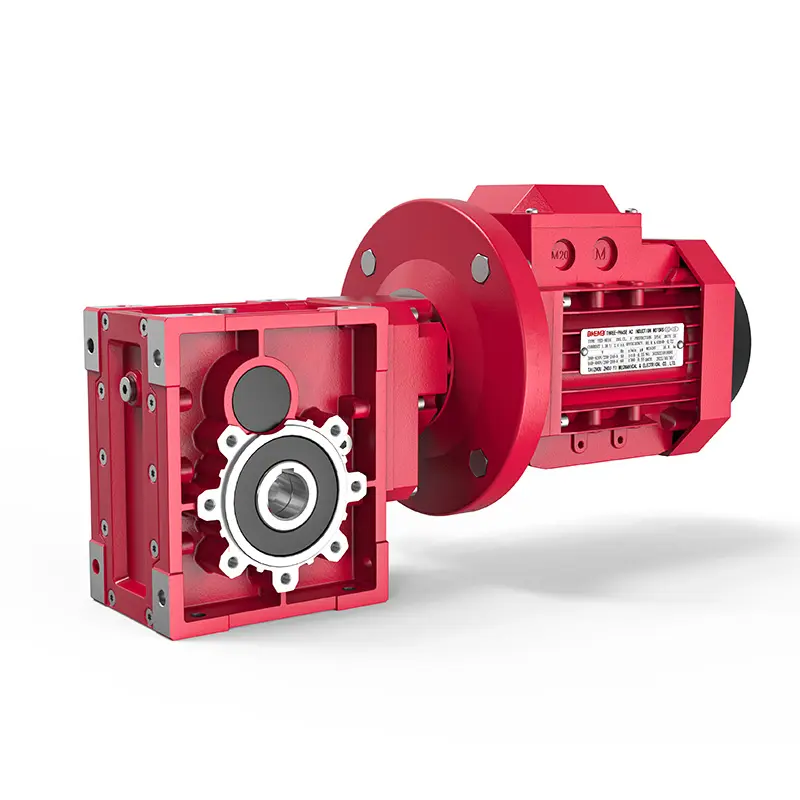 BKM Series Of 2 Stages High Efficiency Hypoid Geared Motor