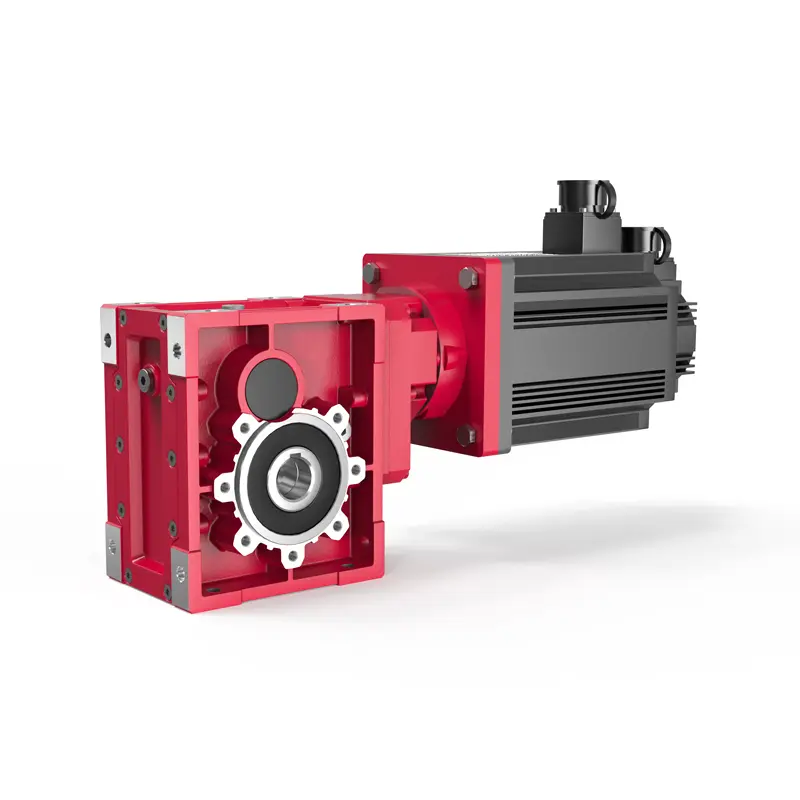 How does the servo motor enhance the performance of BKM Series?